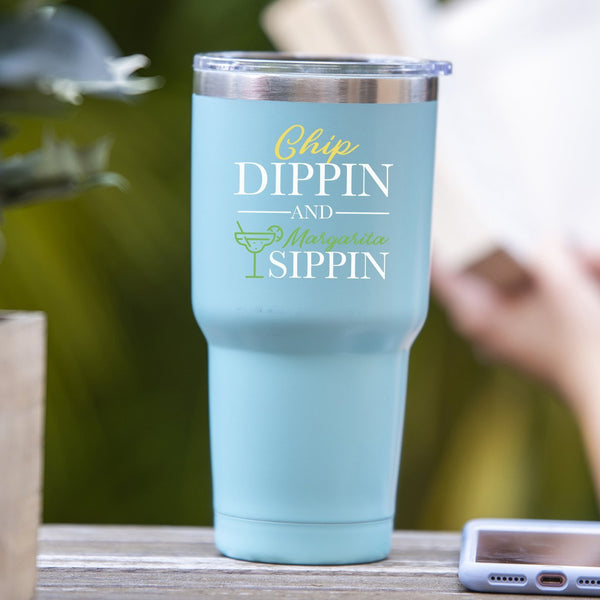 Chip Dippin' & Margarita Sippin' - Tumbler Cup – SoulfulWear