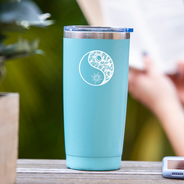 Sun Moon Yin Yang - Tumbler