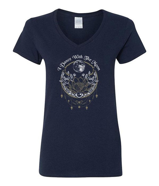I Dance With The Moon Lotus - V-Neck