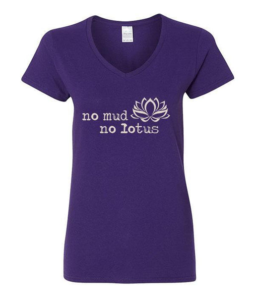 No Mud No Lotus V-Neck