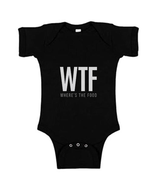 WTF: Where's The Food - Onesie