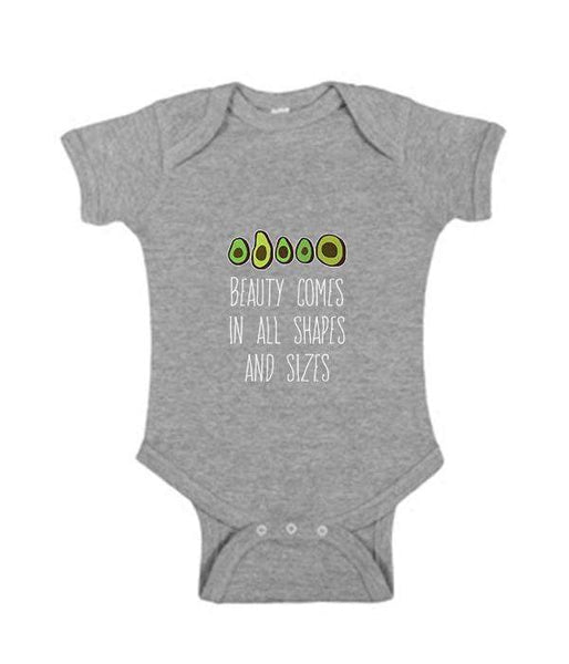 Beauty Comes In All Shapes & Sizes [Avocado] - Onesie