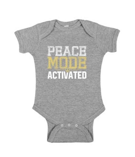Peace Mode Activated Onesie