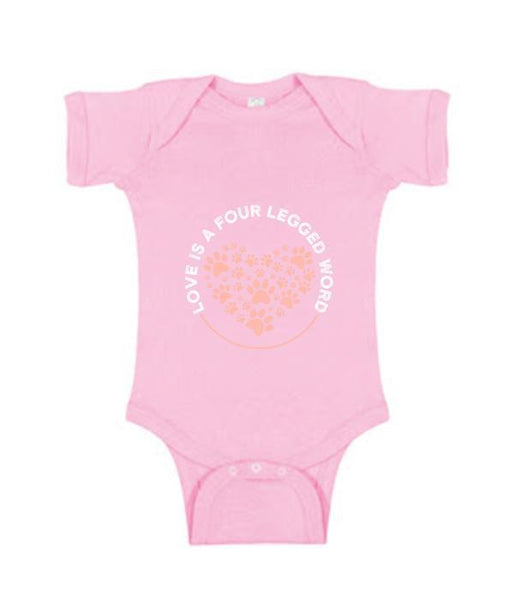 Love Is A Four-Legged Word - Onesie