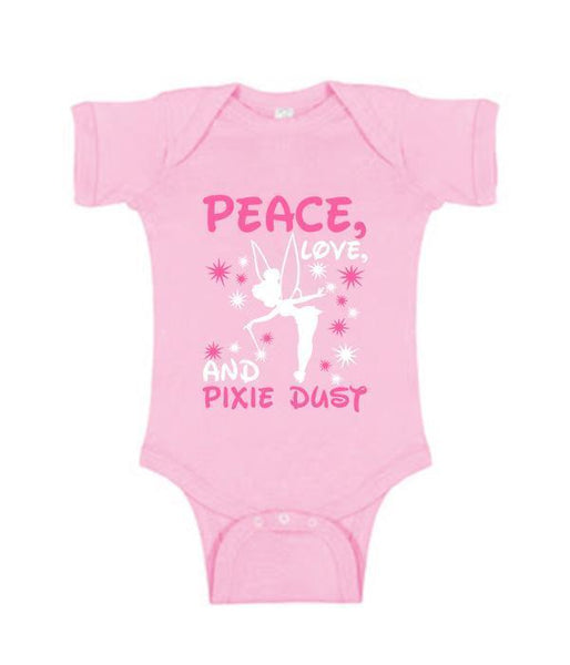 Peace, Love & Pixie Dust Onesie