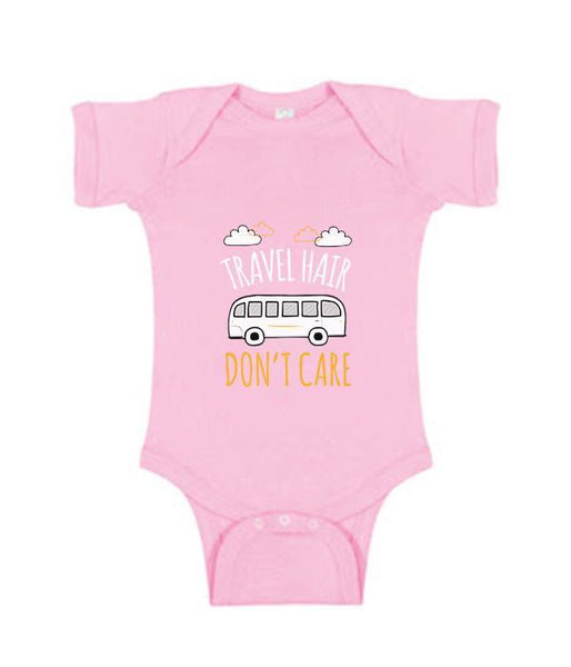 Travel Hair, Don't Care - Onesie