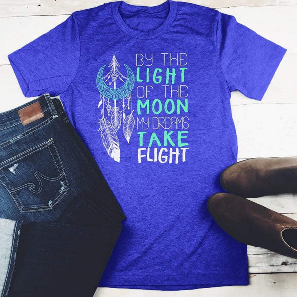 By The Light Of The Moon My Dreams Take Flight