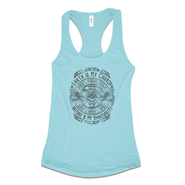 Earth Is My Church Nature Is My Spirituality - Spring Colors