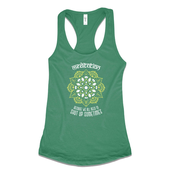 Meditation Because We All Need To Shut Up Sometimes - Gemtone Collection
