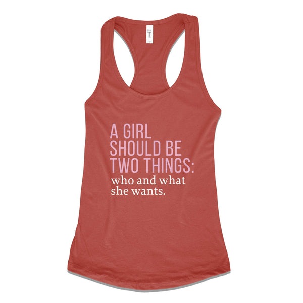 A Girl Should Be Two Things: Who & What She Wants - Gemtone