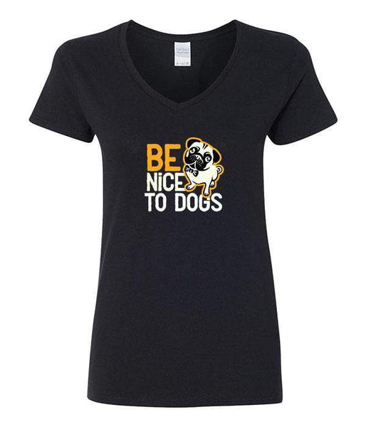 Be Nice To Dogs - V-Neck