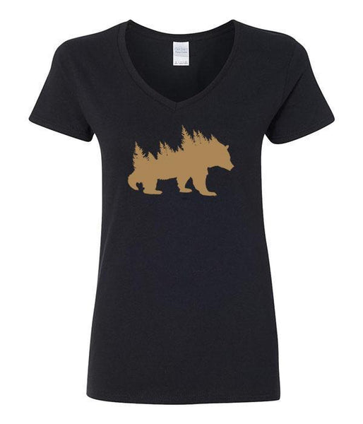 Forest Bear V-Neck