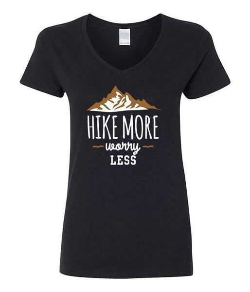 Hike More Worry Less V-Neck