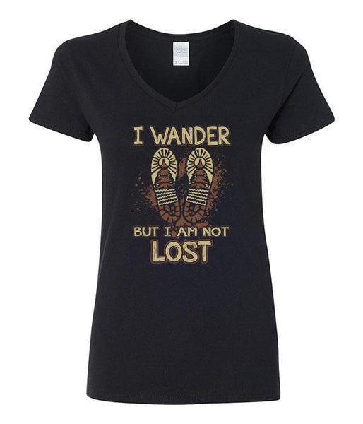 I Wander But I Am Not Lost V-Neck