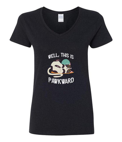This Is Pawkward - V-Neck