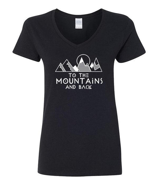 To The Mountains And Back V-Neck