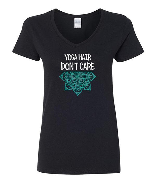 Yoga Hair Don't Care (V-Neck)
