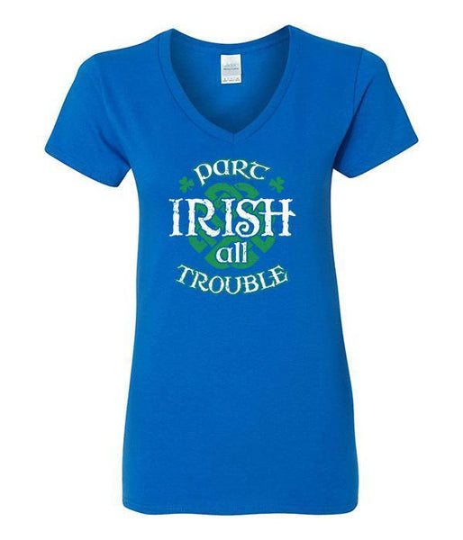 Part Irish All Trouble V-Neck