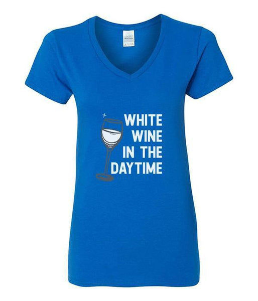 White Wine In The Daytime - V-Neck