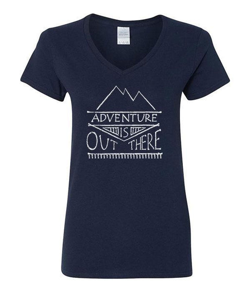 Adventure Is Out There V-Neck