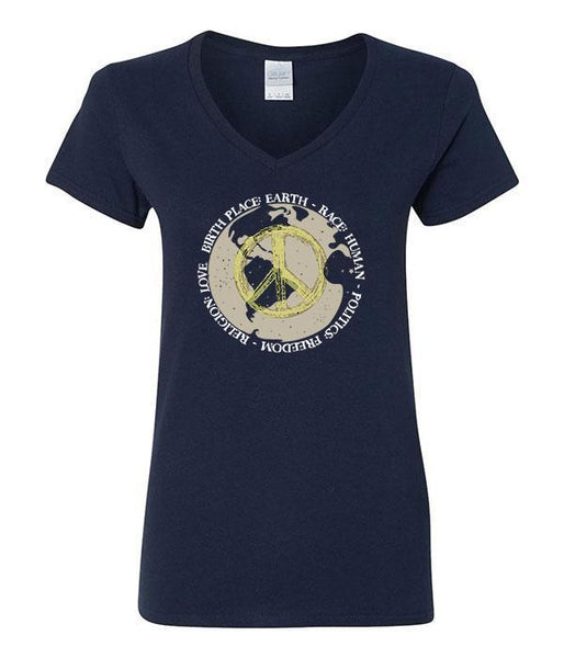 Birth Place: Earth V-Neck