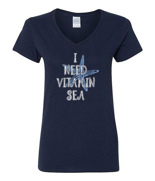 I Need Vitamin Sea V-Neck