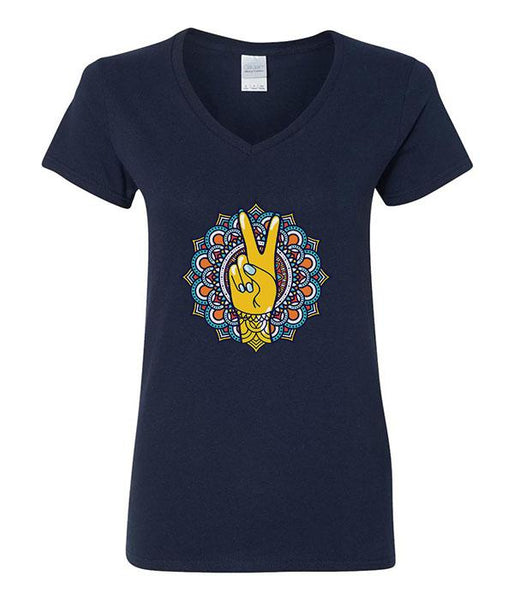 Peace Sign - V-Neck
