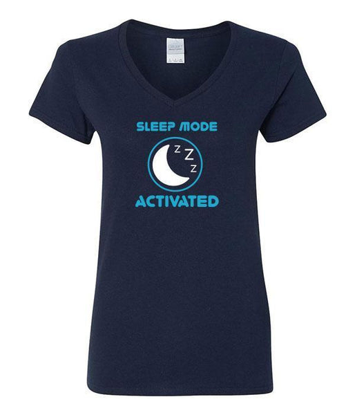 Sleep Mode Activated V-Neck