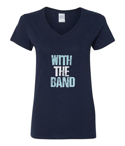 With The Band - V-Neck