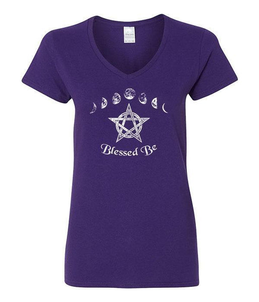 Blessed Be Moons V-Neck