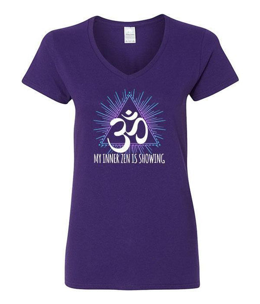 My Inner Zen Is Showing V-Neck