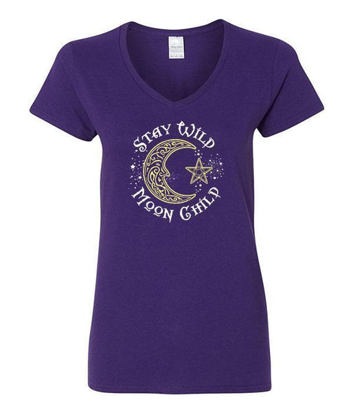 Stay Wild Moon Child V-Neck