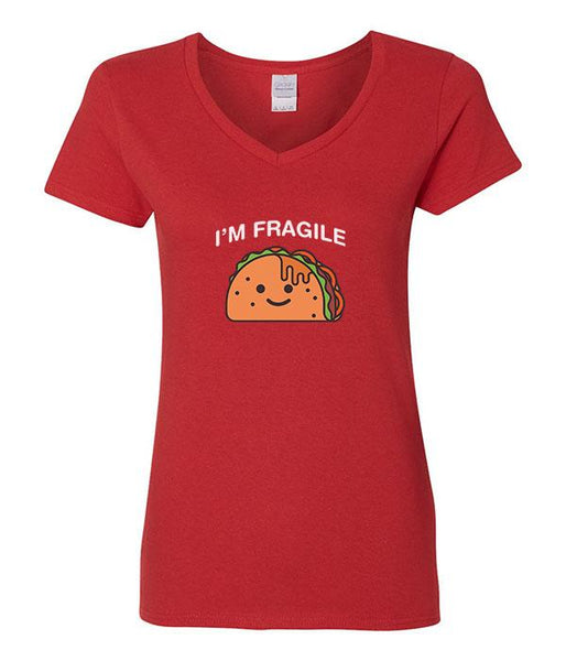 I'm Fragile (Taco) - V-Neck