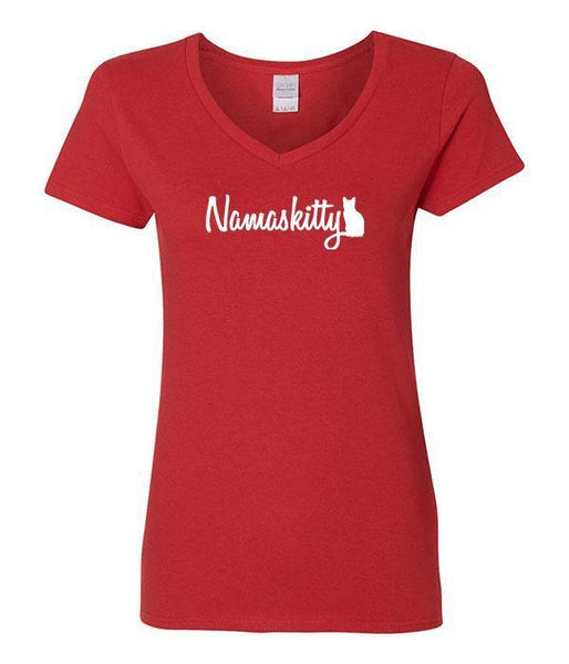 Namaskitty V-Neck