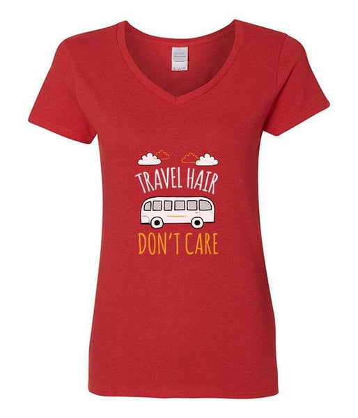 Travel Hair, Don't Care - V-Neck