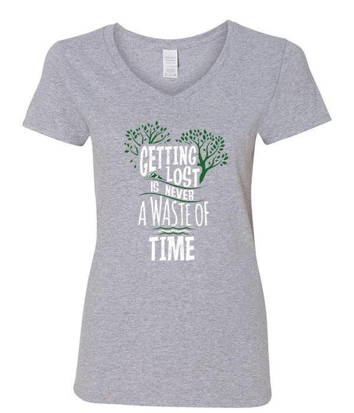 Getting Lost Is Never A Waste Of Time V-Neck