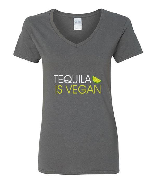 Tequila Is Vegan - V-Neck