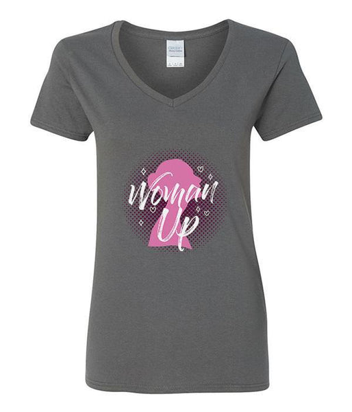 Woman Up - V-Neck