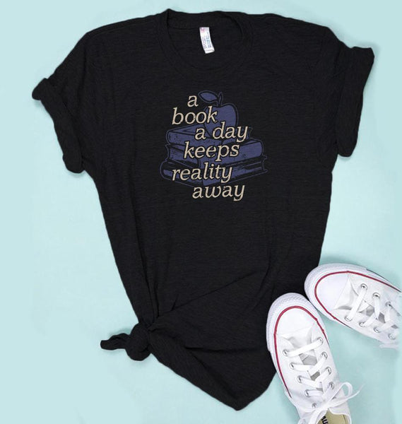 A Book A Day Keeps Reality Away