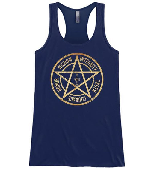 Wiccan Star Vintage Version