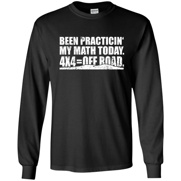 Been Practicin My Math Today 4x4 = Offroad