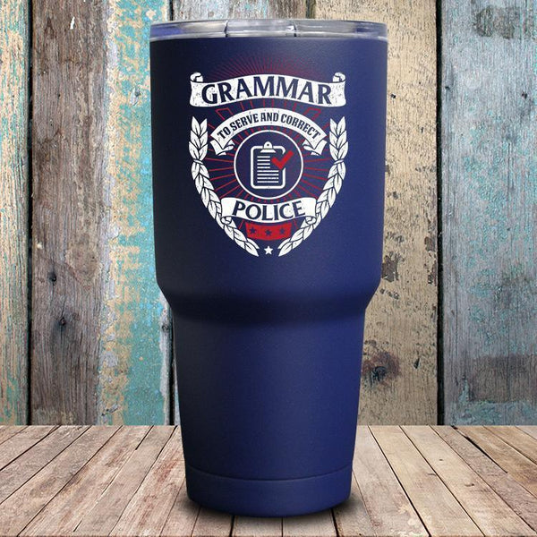 Grammar Police Tumbler