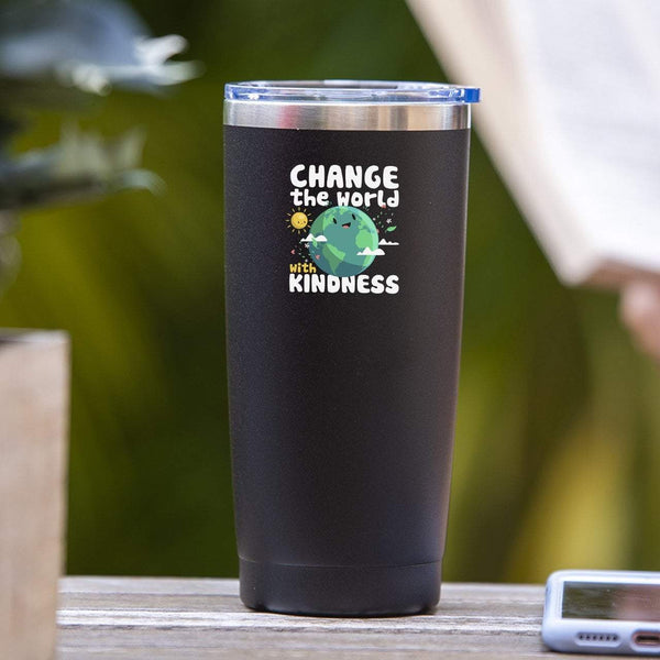 Change The World With Kindness - Tumbler
