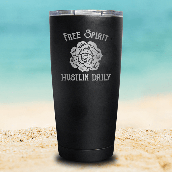 Free Spirit Hustlin' Daily - Tumbler