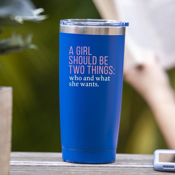 A Girl Should Be Two Things: Who & What She Wants - Tumbler