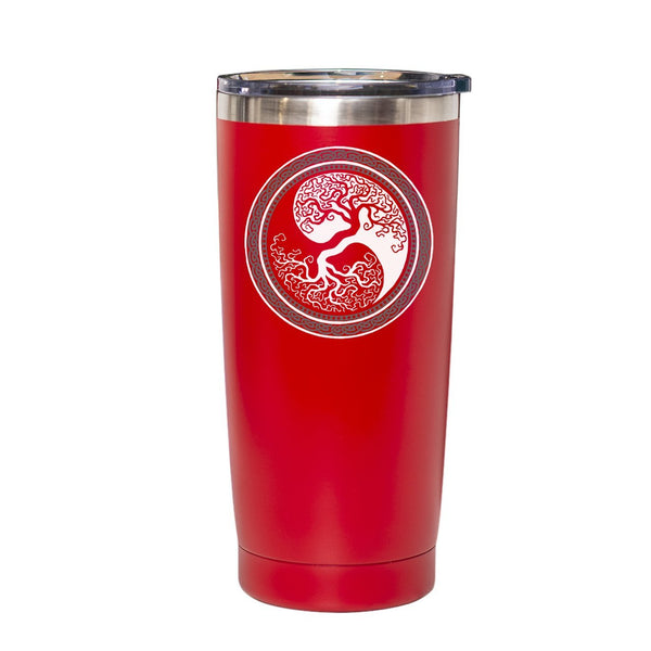 Tree of Life Yin Yang - Tumbler