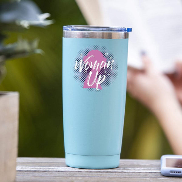Woman Up - Tumbler