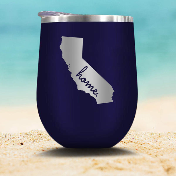 California Home - Stemless Wine Glass
