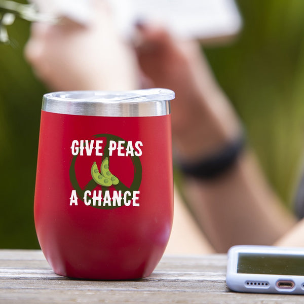 Give Peas A Chance - Tumbler Cup