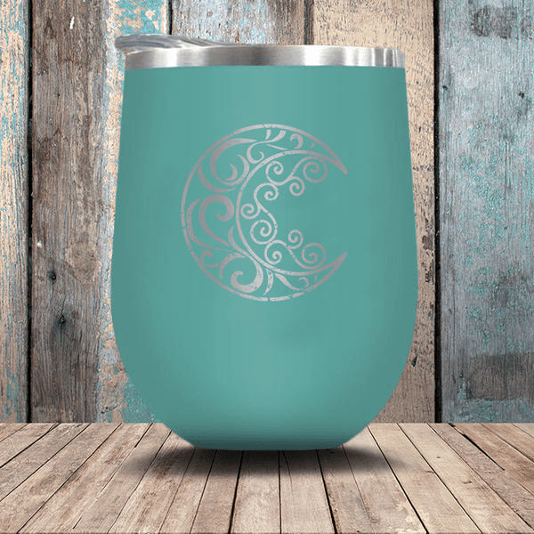 Crescent Moon - Stemless Wine Glass
